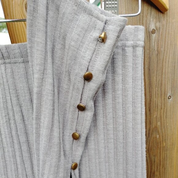 BEARPAW GREY Leggings/Base Layer Women's Size Large Ankle Detail - Picture 3 of 7